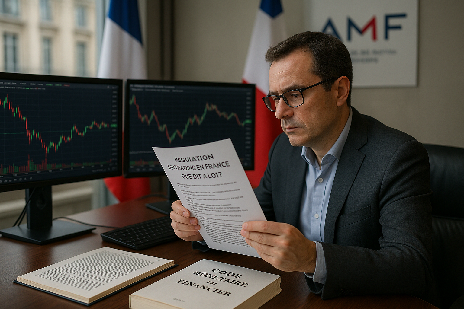 La régulation du trading en France : que dit la loi ?