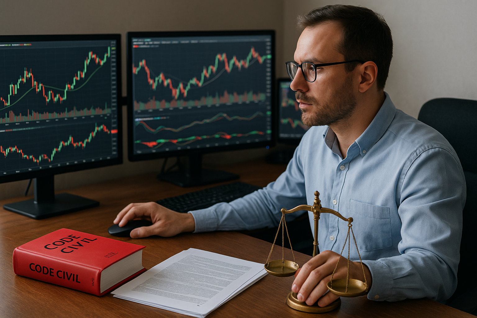 Le statut juridique du trader particulier : consommateur ou professionnel ?