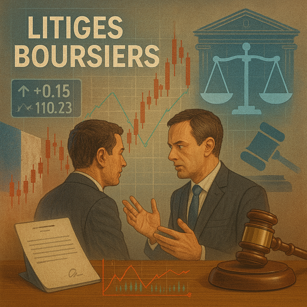 Litiges Boursiers. 
