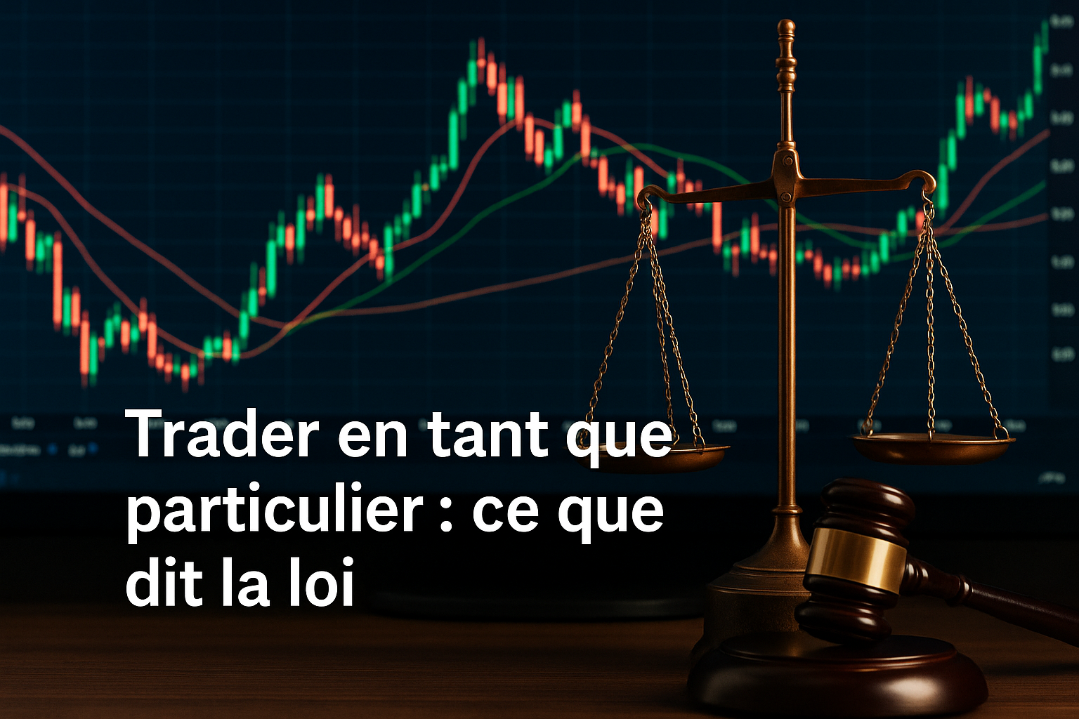 Trader en tant que particulier : ce que dit la loi.