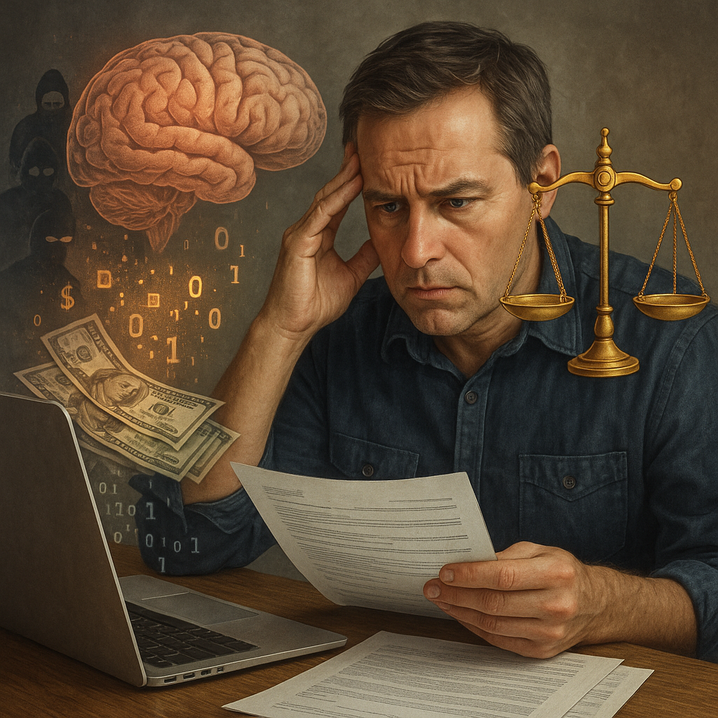 La psychologie juridique des arnaques financières : comprendre pour mieux se protéger.